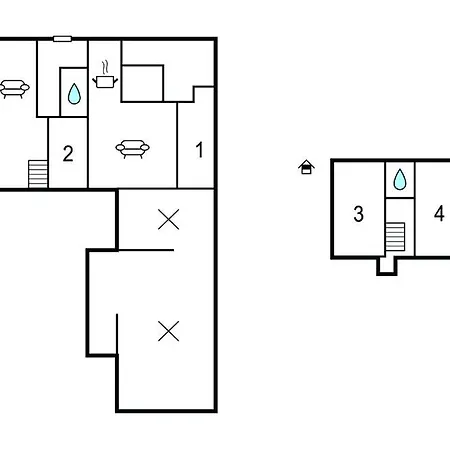Haustierfreundliches Haus In Mit Sauna Ferienhaus *